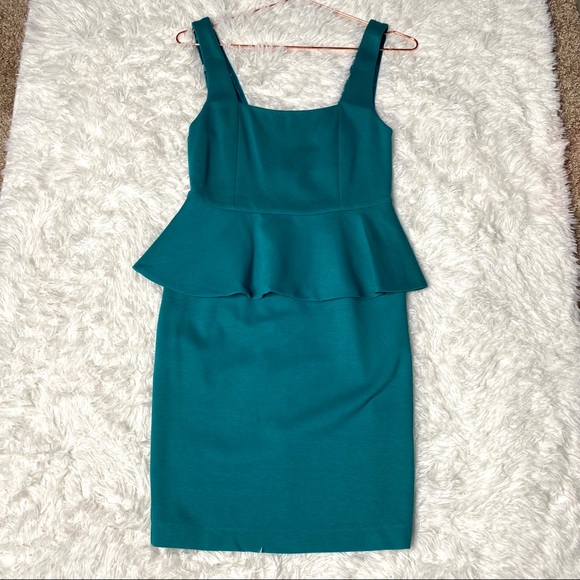alice and olivia turquoise dress